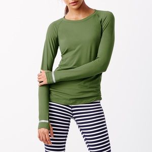 New Balance x J.Crew in-transit long-sleeve shirt
